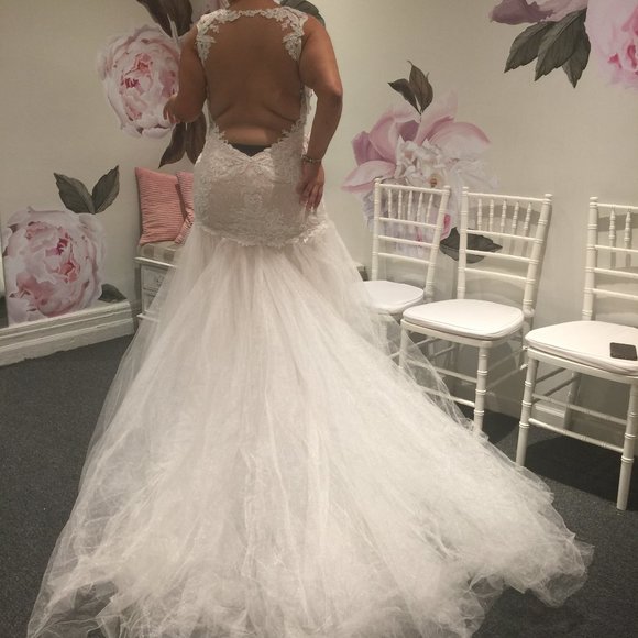 PLUS SIZE WTOO WEDDING GOWN! - Picture 7 of 7